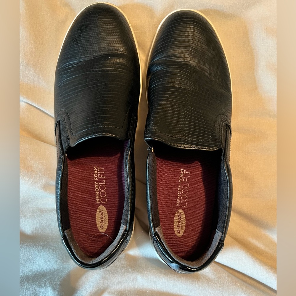 Black Slip Ons